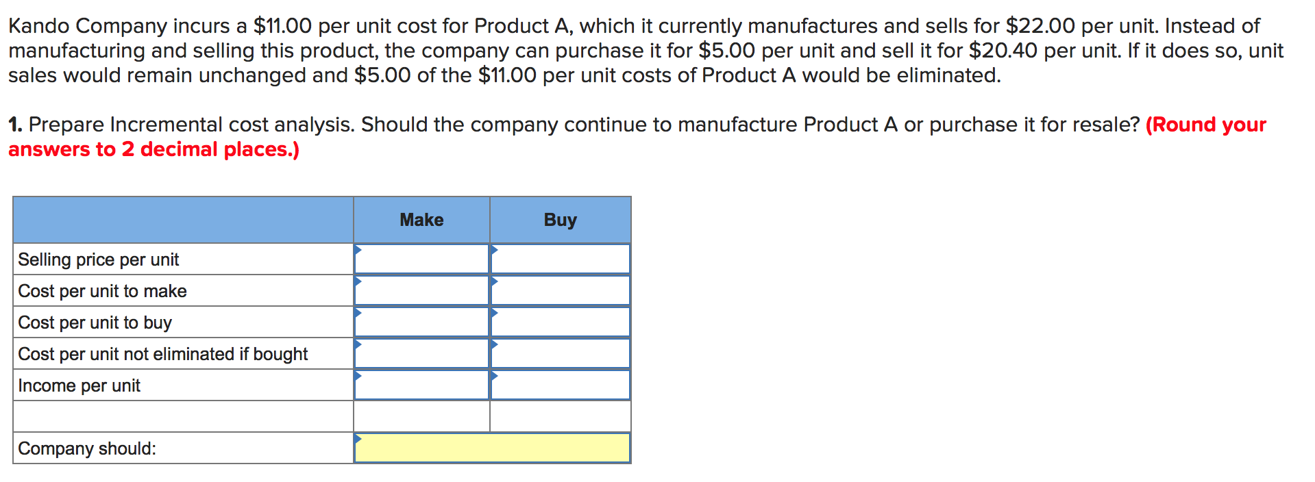 Solved Radar Company sells bikes for 470 each. The company