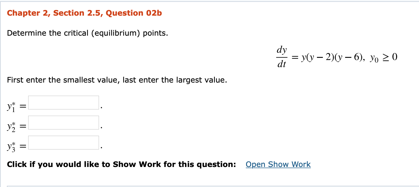 Solved Chapter 2, Section 2.5, Question 02b Determine The | Chegg.com