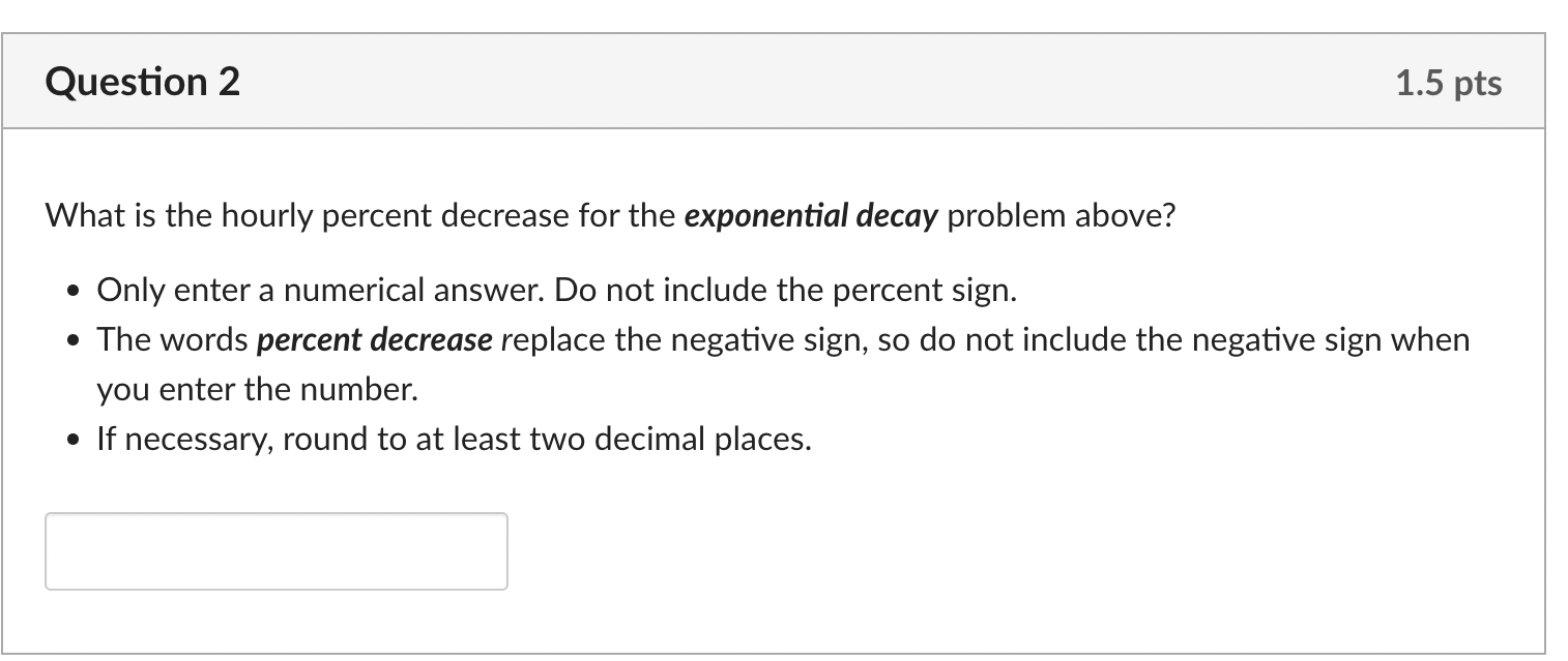 Solved Exponential Decay A radioactive substance decays | Chegg.com