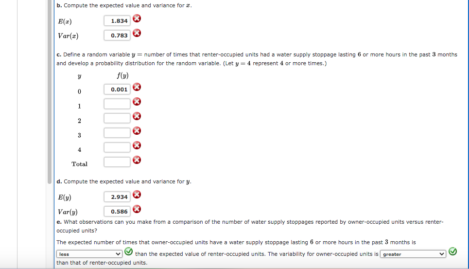 Solved The following data have been collected on the number