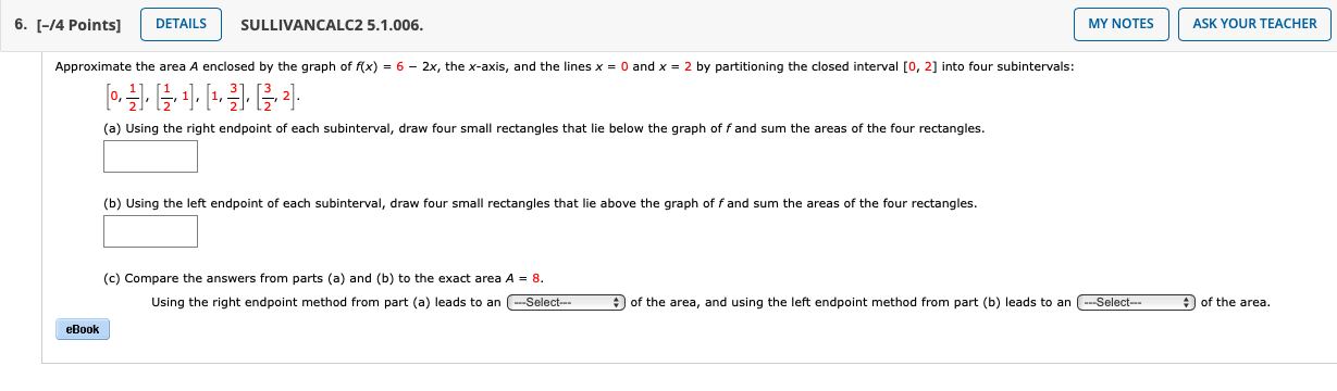 Solved 4 [0 1 Points] Details Previous Answers