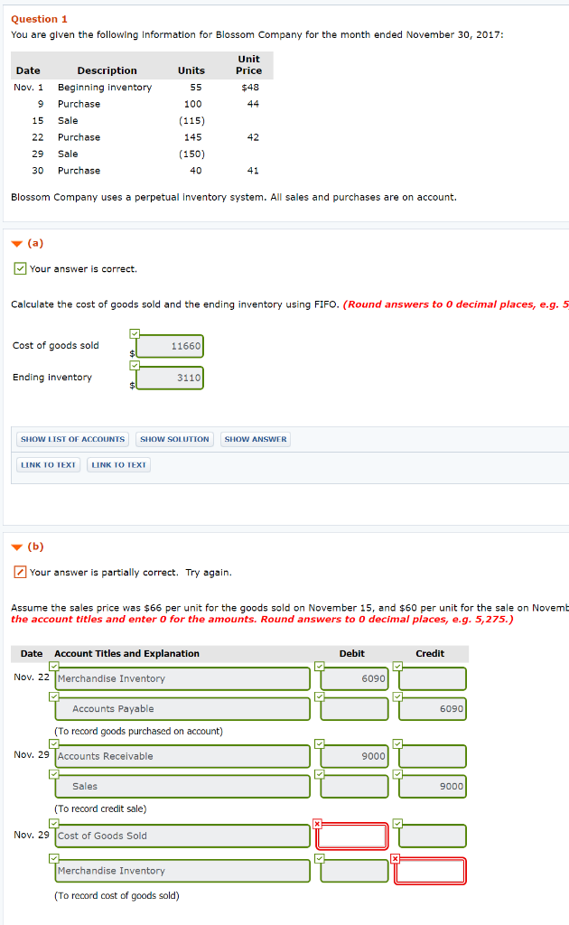 Solved Question 1 You Are Given The Following Information | Chegg.com