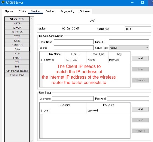 Solved Task 1 – Setting up the networkFor this class you | Chegg.com