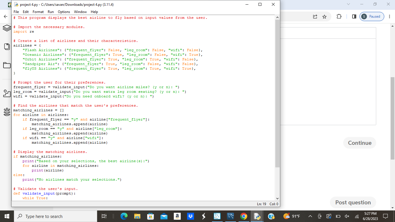 Solved this is my code and this is the error message i am | Chegg.com