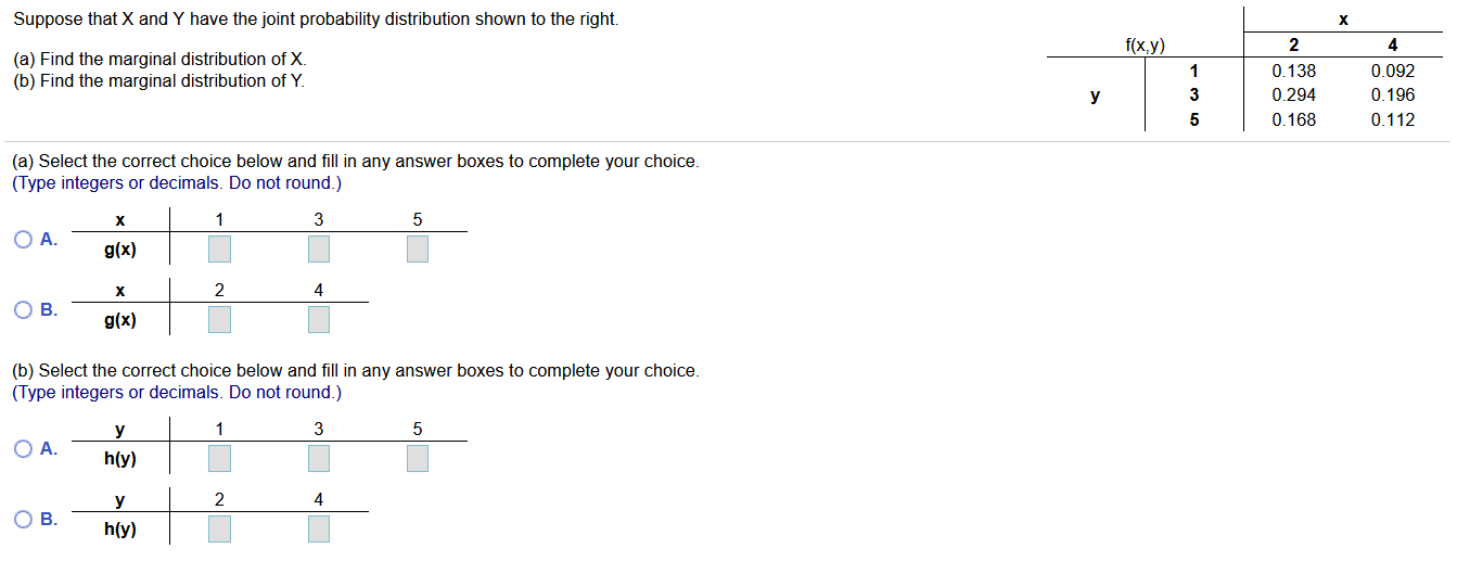 Solved Suppose That X And Y Have The Joint Probability | Chegg.com