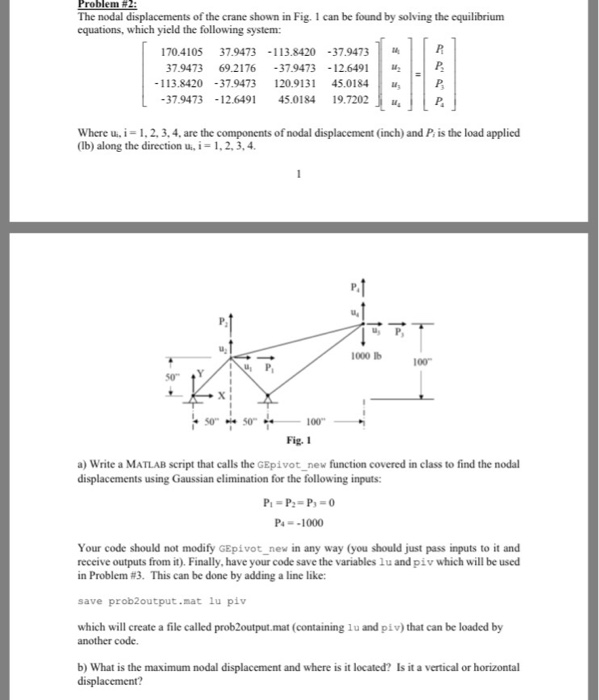 Solved I need you to solve problem 3 so u need problem 2 for | Chegg.com