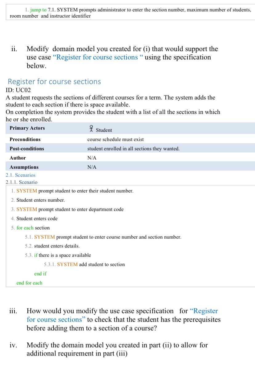 Solved Q3 The following is a use case diagram illustrating | Chegg.com