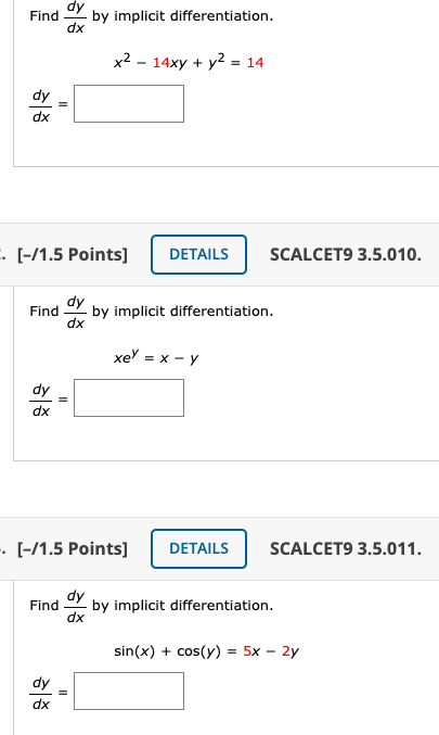 solved-find-dy-dx-by-implicit-differentiation-x2-14xy-chegg