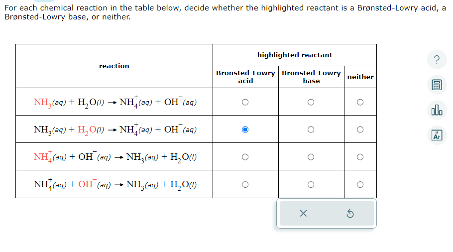 CHEM 245 - Acid-base chemistry