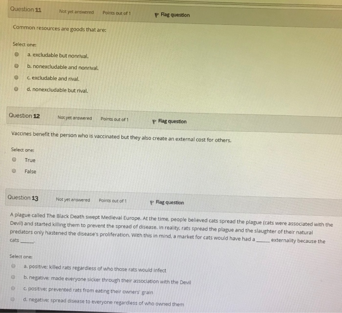 Solved Question 6 Not yet answered Points out of 1 P Flag | Chegg.com