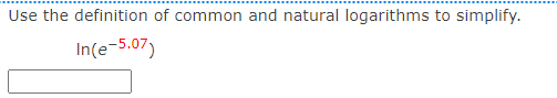 Solved Use the definition of common and natural logarithms | Chegg.com