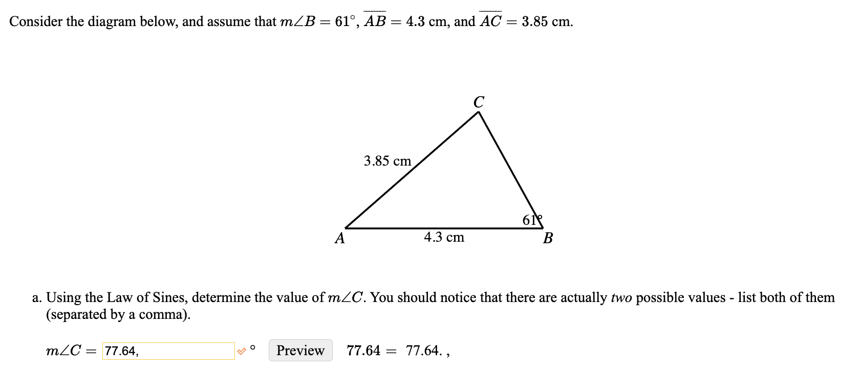 Solved Consider the diagram below, and assume that | Chegg.com