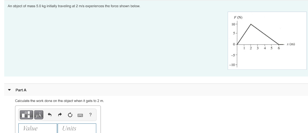 Solved Part B Calculate the TOTAL work done on the object. | Chegg.com