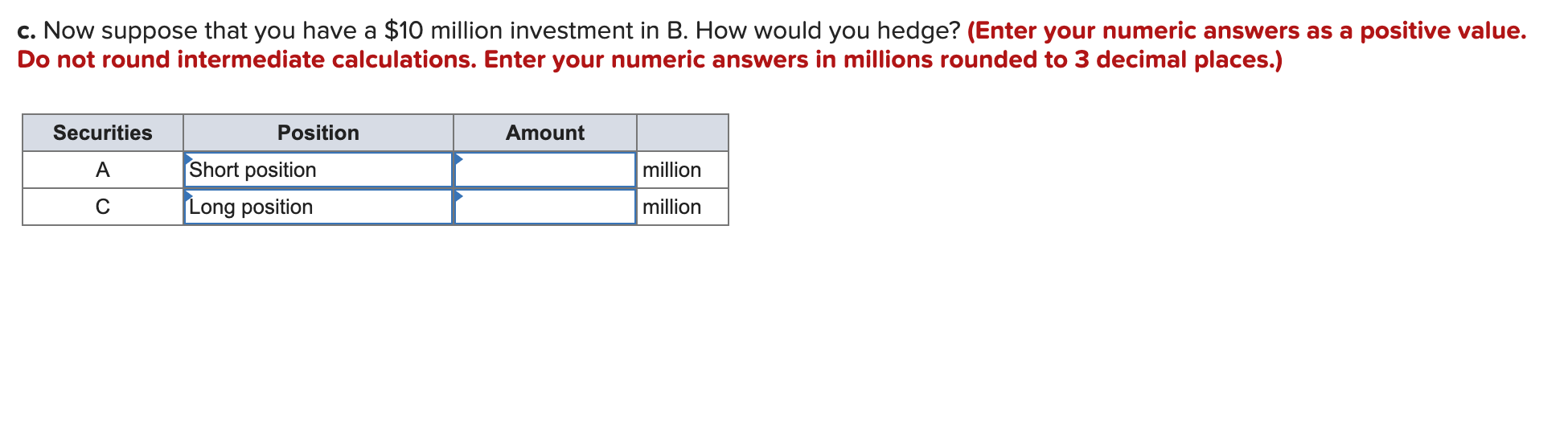 Securities A, B, And C Have The Following Cash Flows: | Chegg.com