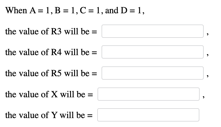 Solved Given The Values Of A, B, C, And D (as Shown Below), | Chegg.com