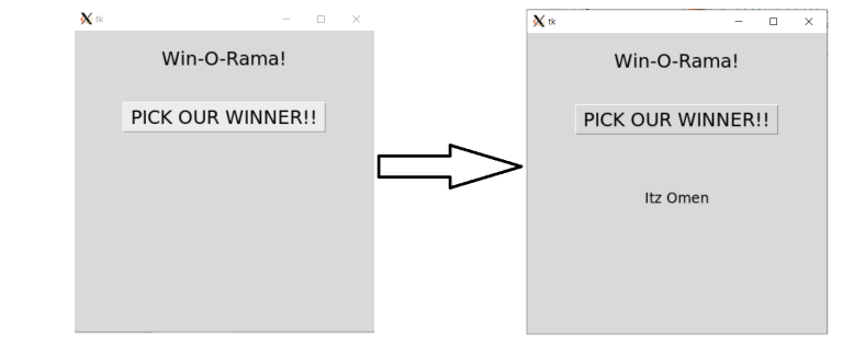 Solved PYTHON PROGRAMMING Write a Python GUI program to | Chegg.com