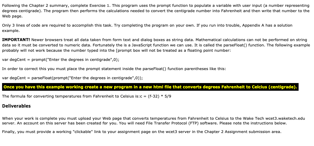 Solved Following The Chapter 2 Summary Complete Exercise 1 Chegg Solved Following The Chapter 2 Summary Complete Exercise 1 Chegg