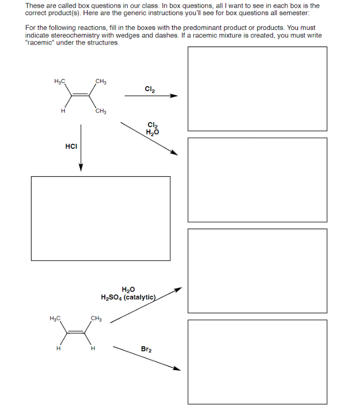 Solved These are called box questions in our class. In box | Chegg.com