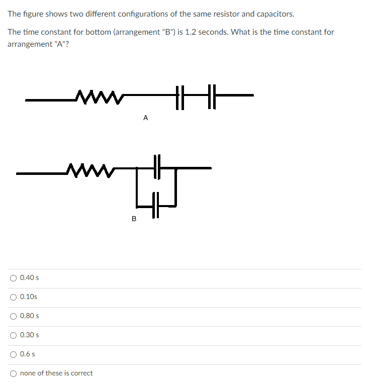 Solved The figure shows two different configurations of the | Chegg.com