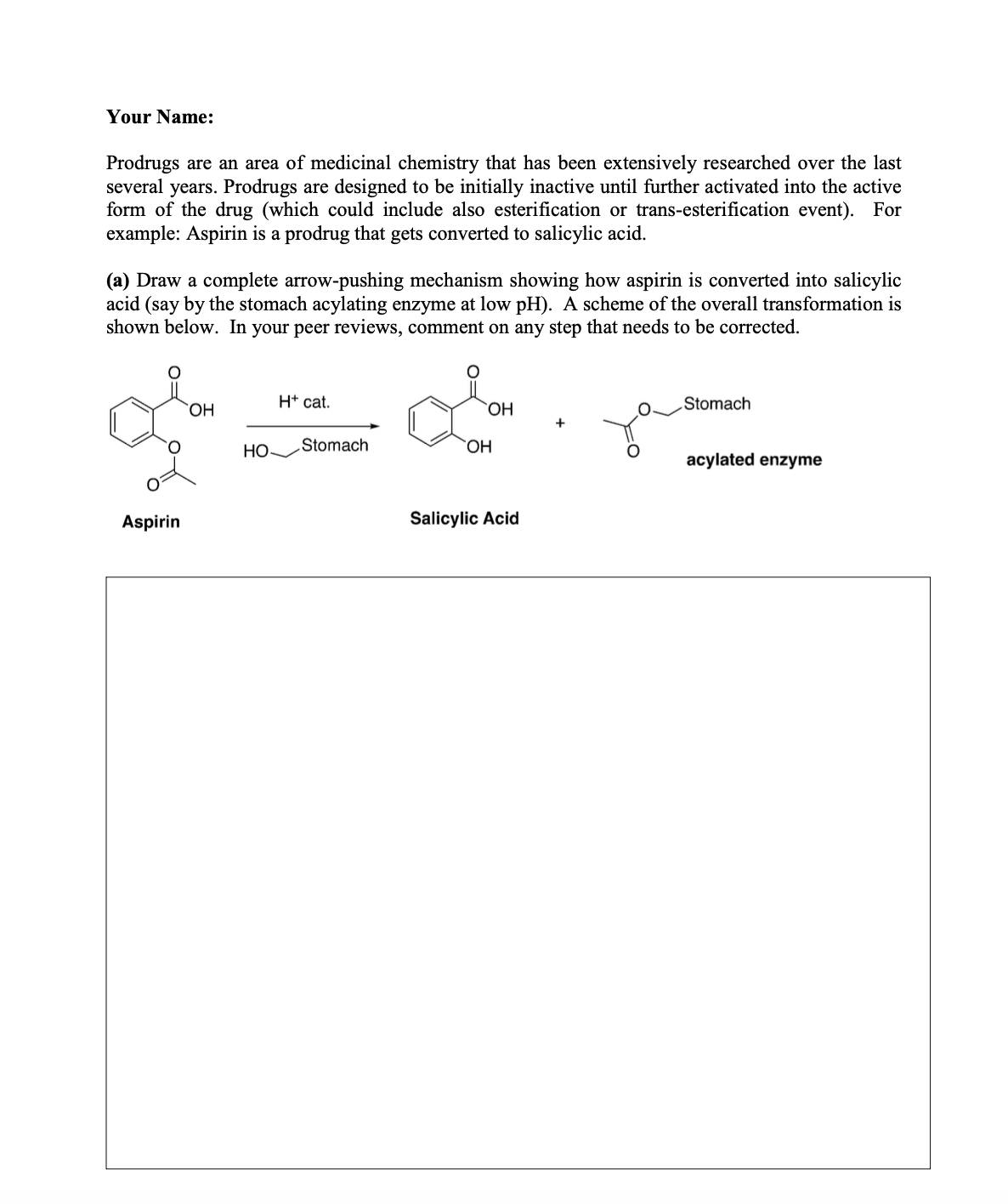 solved-please-draw-the-reaction-and-make-your-handwriting-chegg