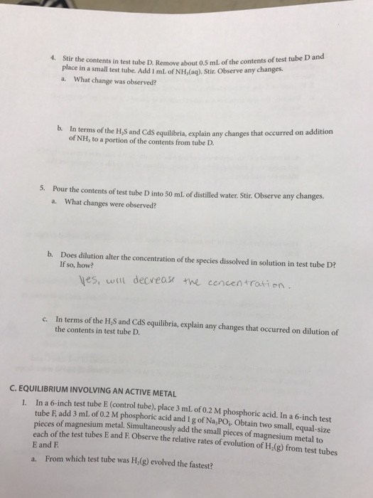 Solved SAFETY PRECAUTIONS Safety goggles and apron must be