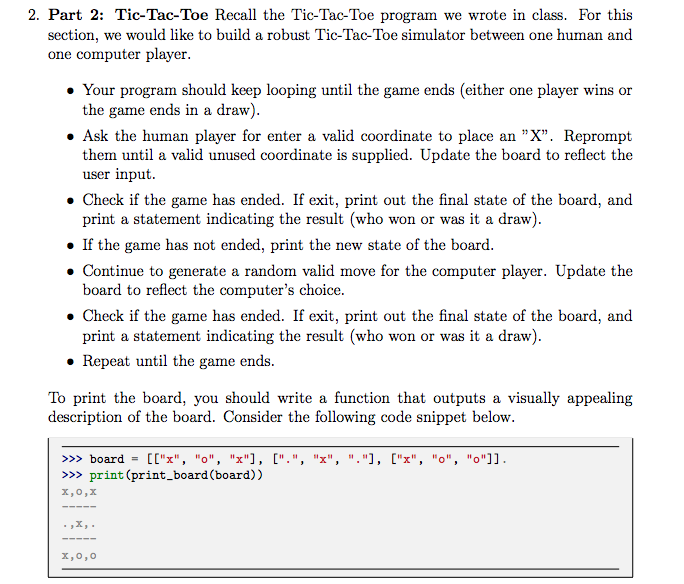 For those who were asking for a sequel to tic-tac-toe, I have it