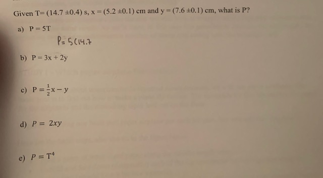 Solved Given T 14 7 4 S X 5 2 0 1 Cm And Y 7 6 Chegg Com