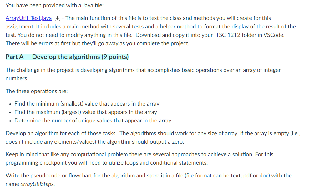 Solved Am providing a test. java file in which you will test | Chegg.com