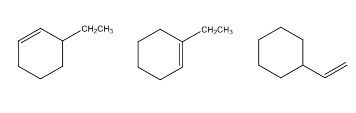 Solved Rank the following alkenes as mono, di, tri or | Chegg.com
