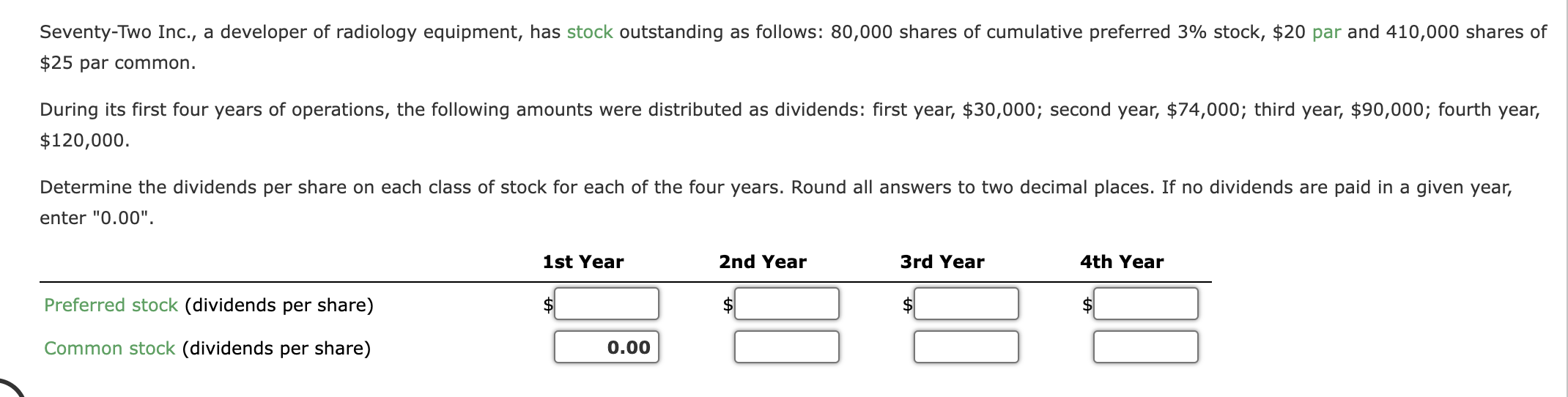 Solved SeventyTwo Inc., a developer of radiology equipment,