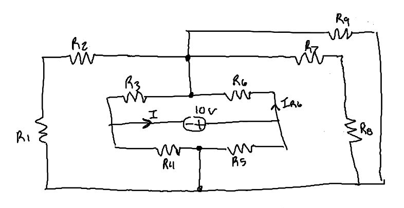 Solved Solve for the current that is flowing through the | Chegg.com