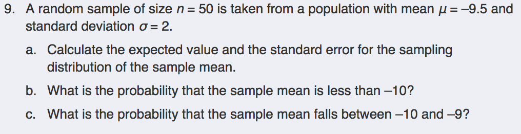 Solved A random sample of size n = 50 is taken from a | Chegg.com