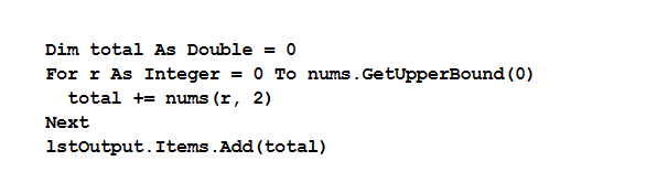 Solved Visual Basic Please do following in Microsoft Visual | Chegg.com