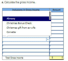 Solved I have included the drop down menu options to pick | Chegg.com