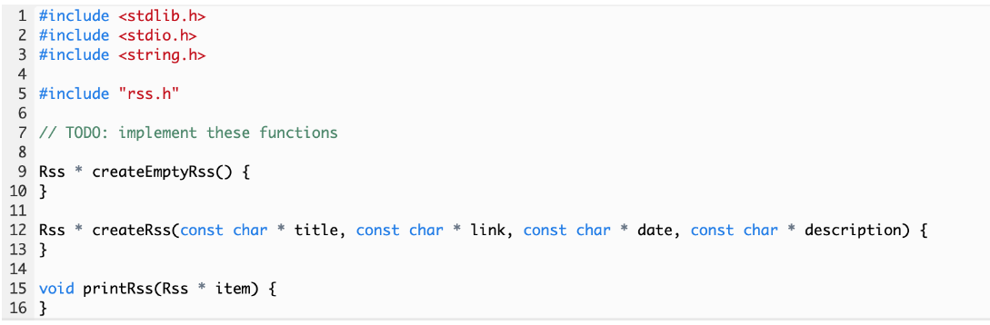 Solved In this activity, you will complete the RSS Client | Chegg.com