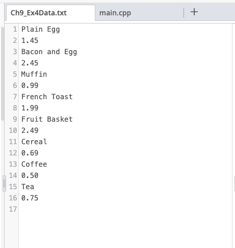 Solved C++ Exercise 9.4 Instructions Write a program to help | Chegg.com
