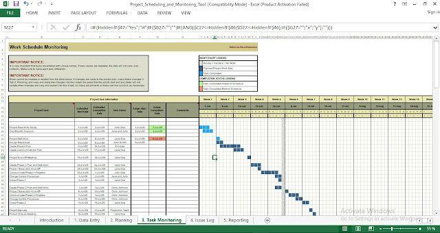 Solved Project Scheduling and Montorno. Tool Compatty Mode - | Chegg.com