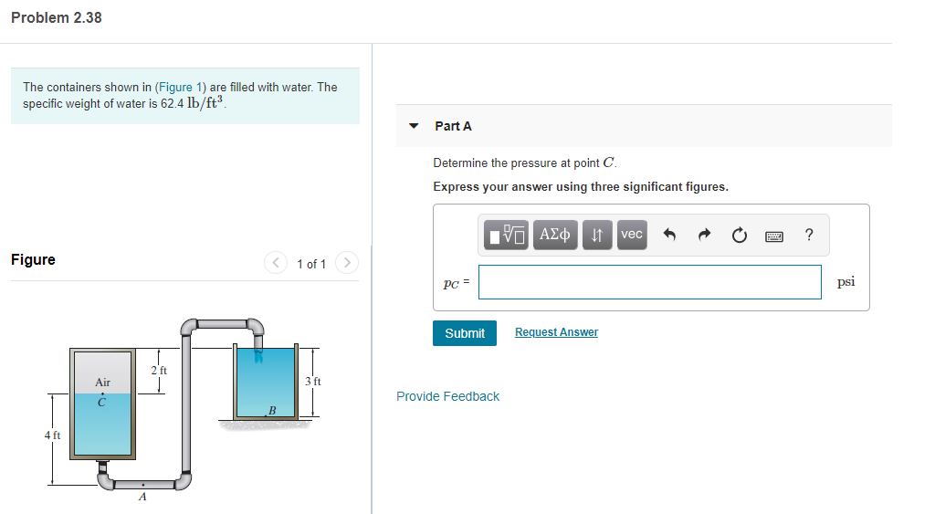 Solved Problem 2.38 The containers shown in (Figure 1) are | Chegg.com