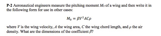 solved-aeronautical-engineers-measure-the-pitching-moment-chegg