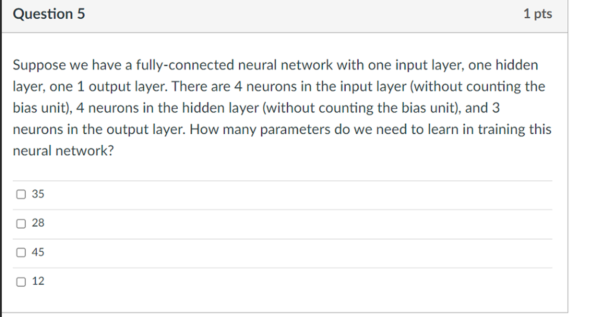 Solved Suppose we have a fully-connected neural network with | Chegg.com