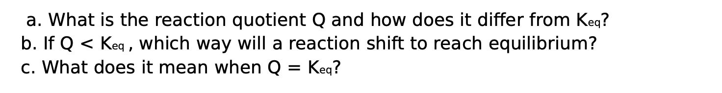 Solved Calculate Keq For The Reaction No G Chegg Com