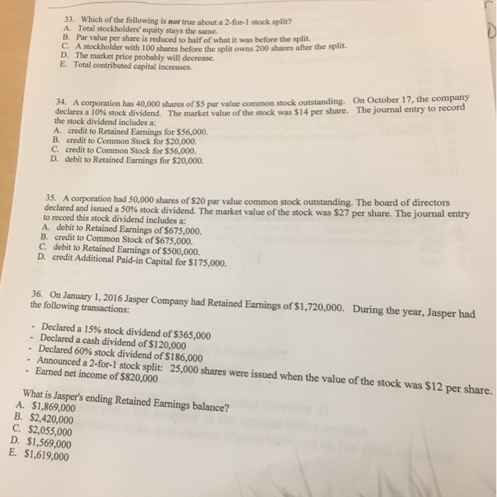 Solved 33. Which of the following is not true about a