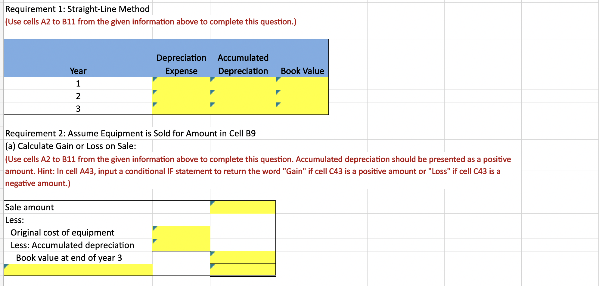 Solved On January 1, Year 1, A Company Purchased Equipment. | Chegg.com