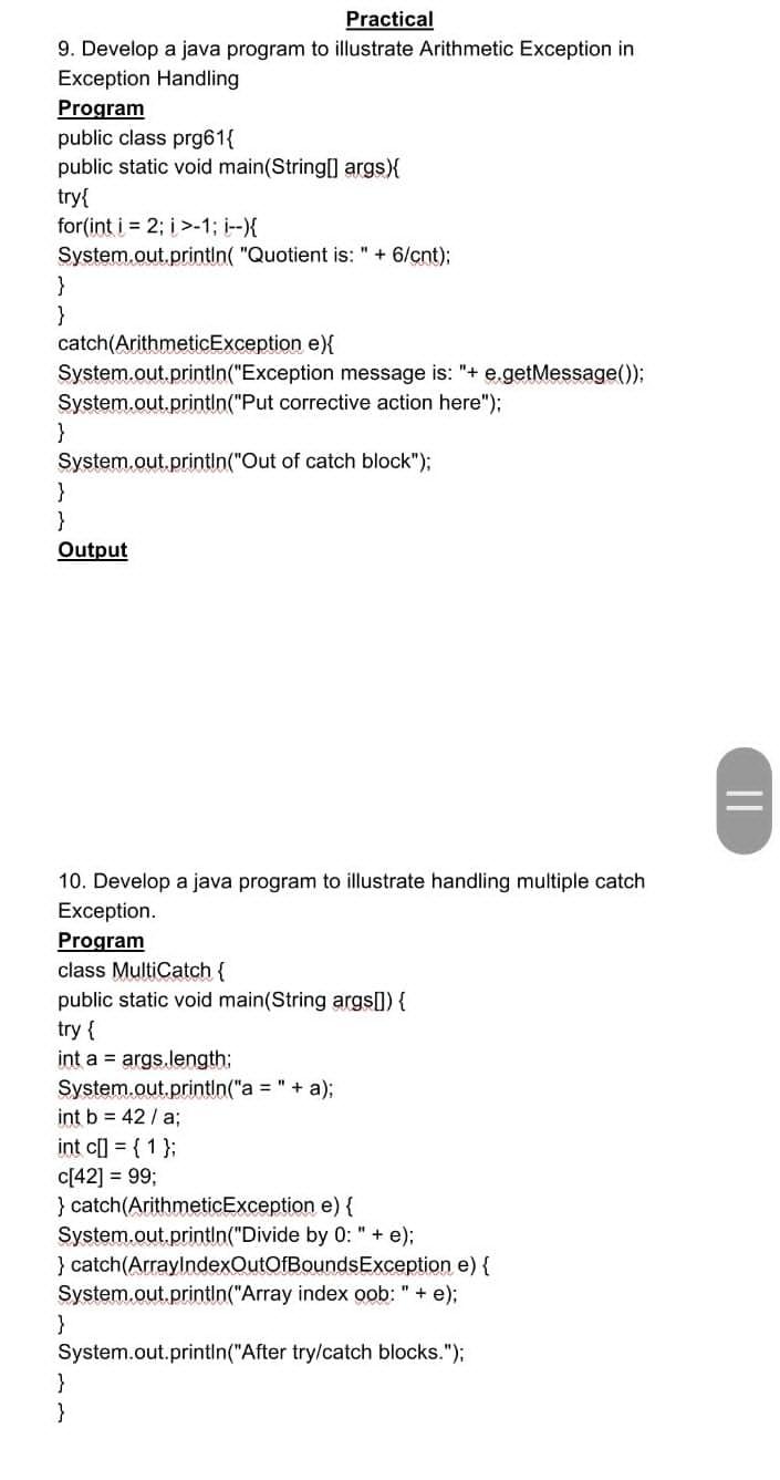 Arithmetic Exception in Java - Scaler Topics