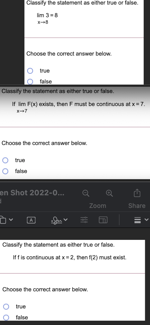 solved-classify-the-statement-as-either-true-or-false-lim-3-chegg