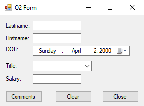 Create 2 more forms that look like the following (the | Chegg.com