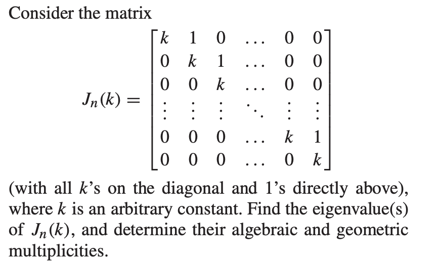 Solved Consider the matrix | Chegg.com