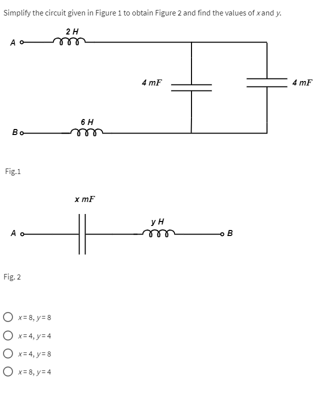 Solved Simplify the circuit given in Figure 1 ﻿to obtain | Chegg.com