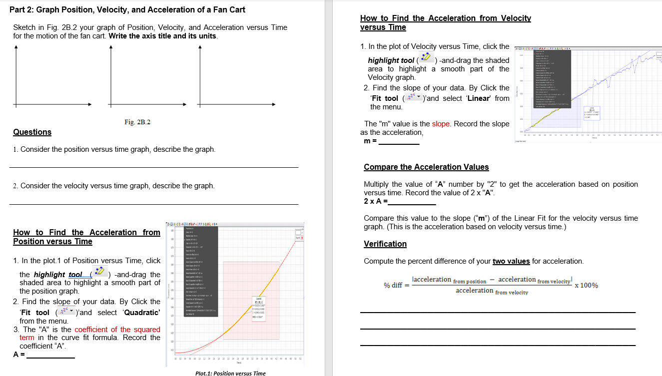 Solved Experiment 2: Part A Velocity and Speed Questions 1. | Chegg.com