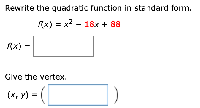 solved-rewrite-the-quadratic-function-in-standard-form-f-x-chegg